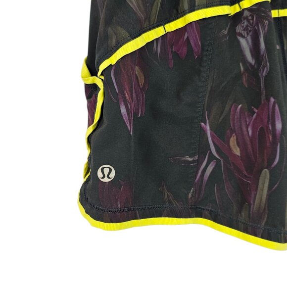 Lululemon Shake & Break Short 2 Way Stretch, Midnight Iris, Running, Lined, Sz 8 - Picture 3 of 7